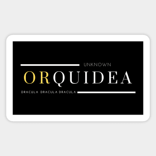 Minimalist Exotic Plant Design: Natural and Sophisticated Style - Orquidea Sticker